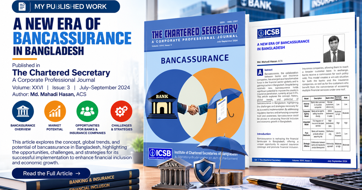 A New Era of Bancassurance in Bangladesh